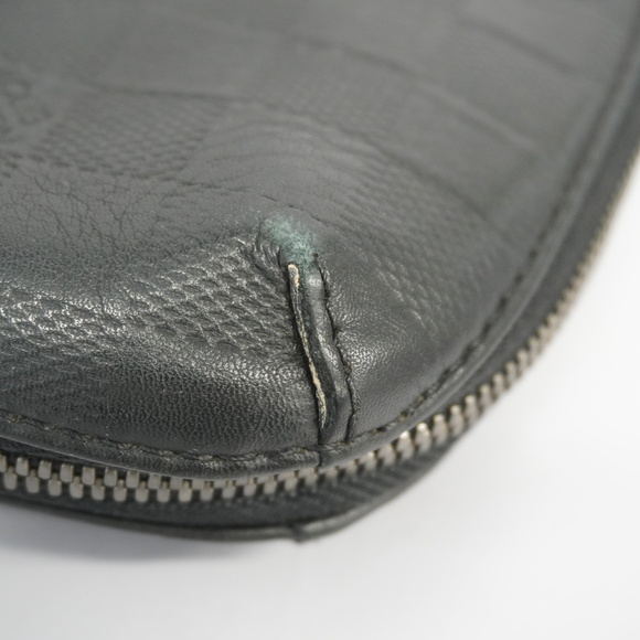 Auth Louis Vuitton Damier Infini Porte De Cumanjour N41248 Men's Briefcase Onyx - Picture 7 of 12